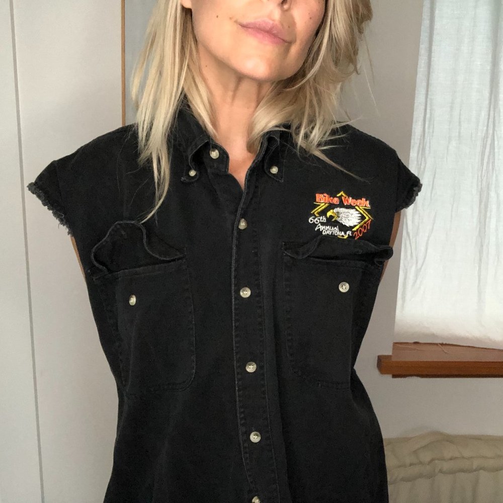 Authentic DAYTONA BIKE WEEK 66th Annual Denim Vest
